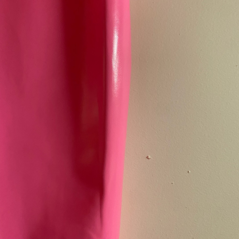 Pink PVC mini dress - Picture 3 of 3